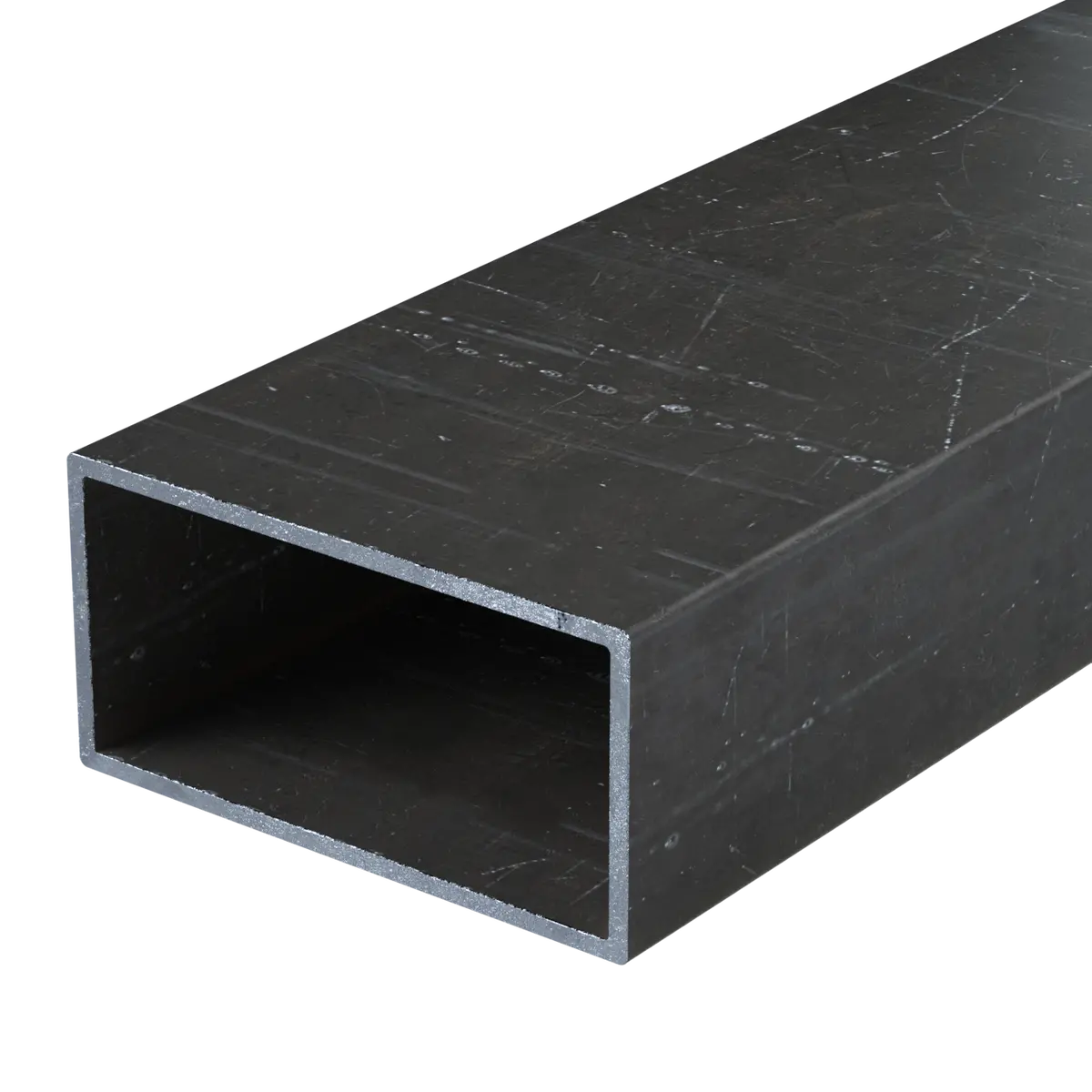 Black Steel Rectangular Tube 1