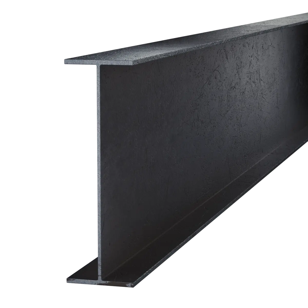 Black Steel Wide Flange Beam 1