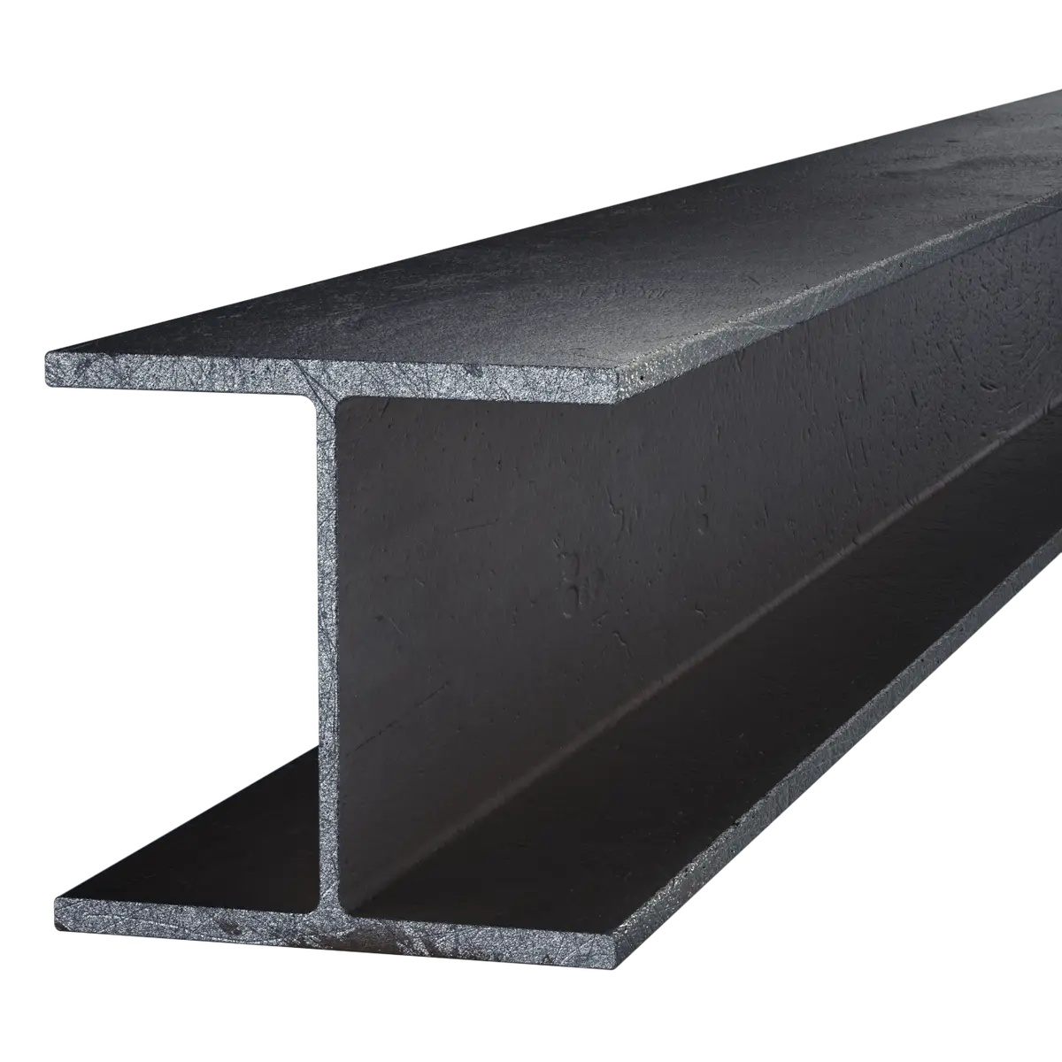 Black Steel Wide Flange Beam 1