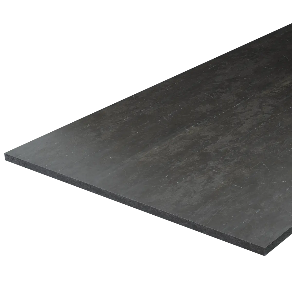 Black Steel Smooth Plate 1-1/4" 1