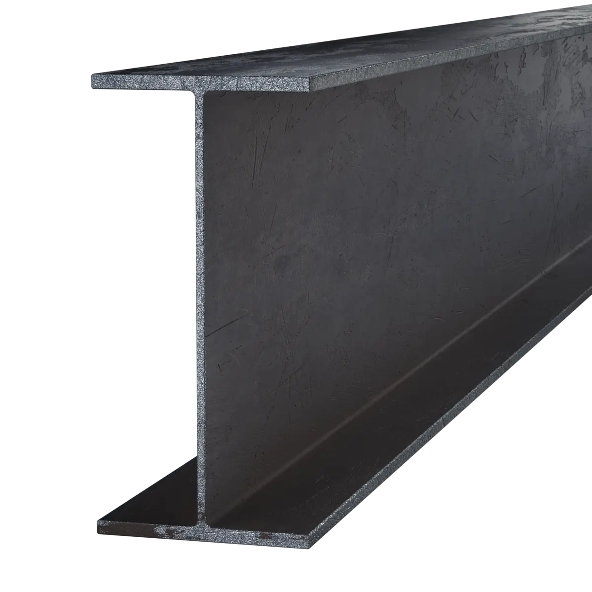 Black Steel Wide Flange Beam 1