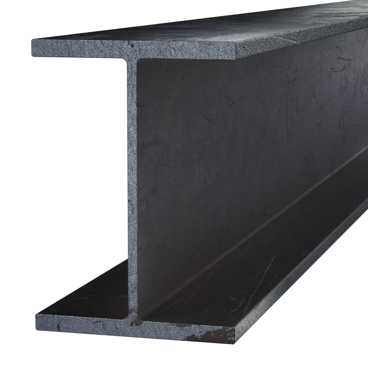 Black Steel Wide Flange Beam 1