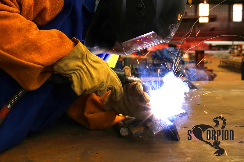 Scorpion Leather Welder Gloves 1