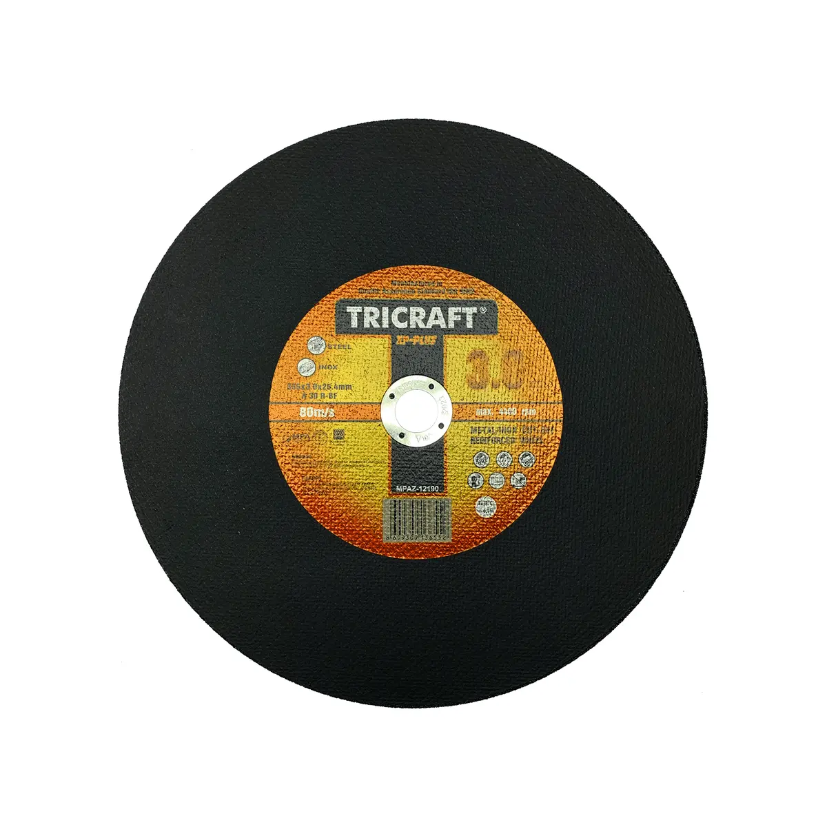 Tricraft Metal/Ss Chop Saw Cutting Disc 1