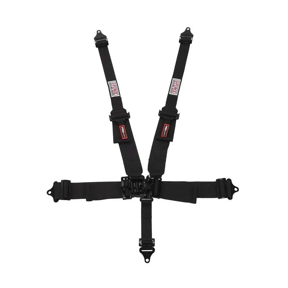 G-Force 6600 2/3" 5-Point Latch & Link Racing Harness - Sfi 16.1 1
