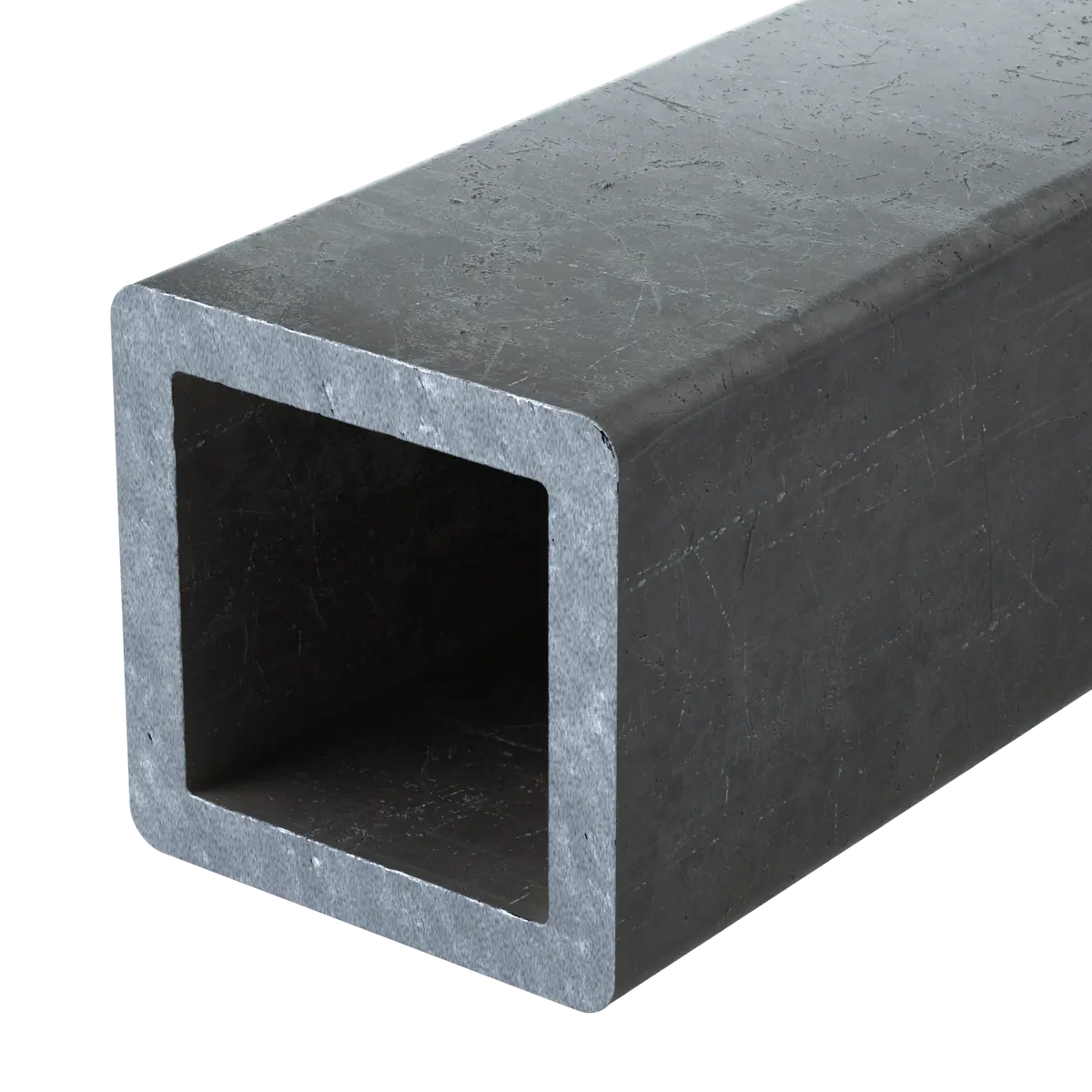 Black Steel Square Tube 1