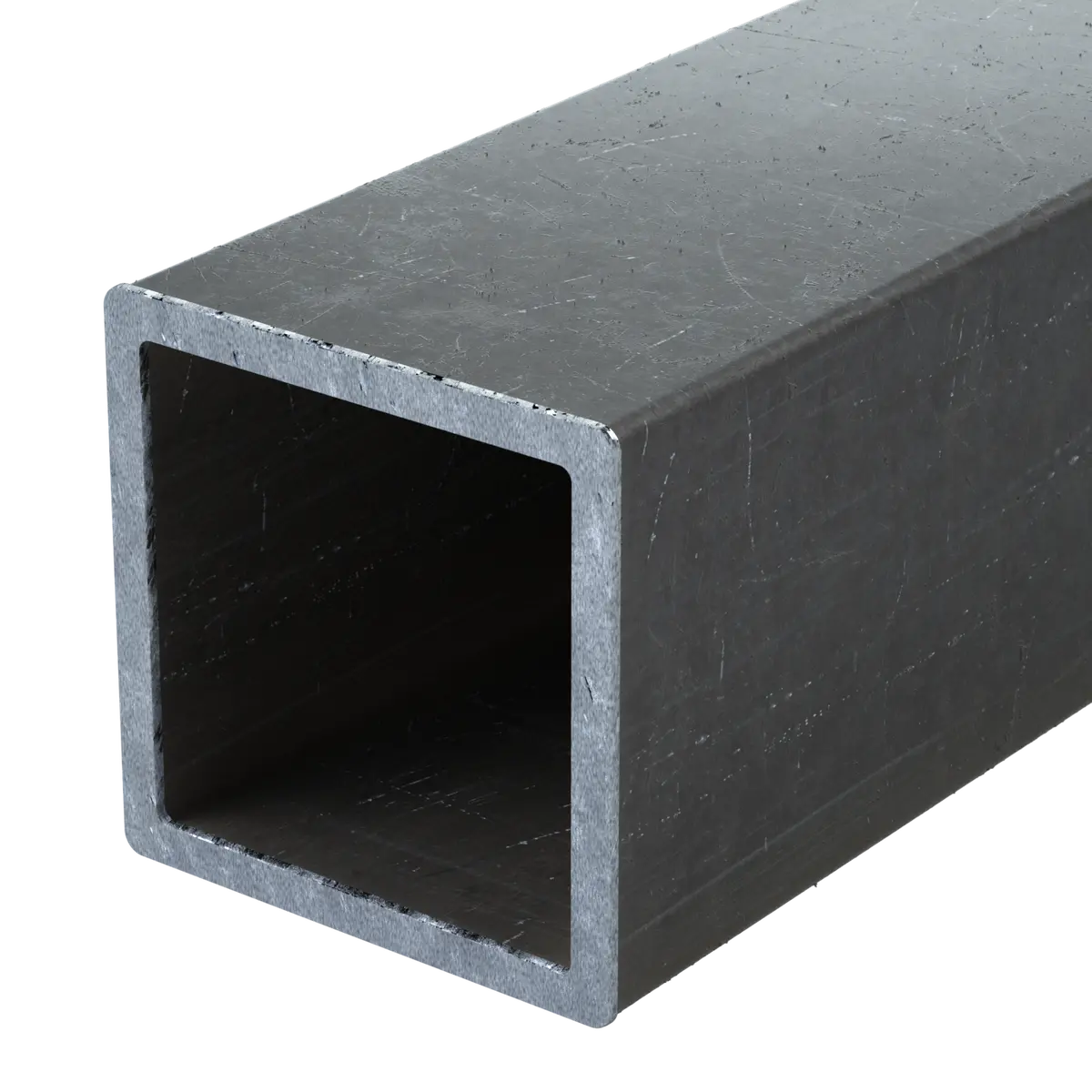 Black Steel Square Tube 1