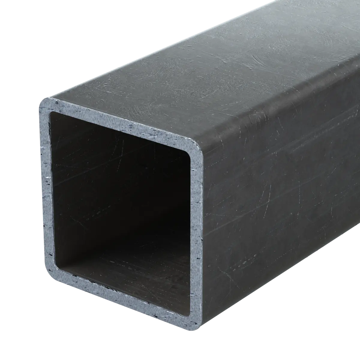 Black Steel Squared Tube 1
